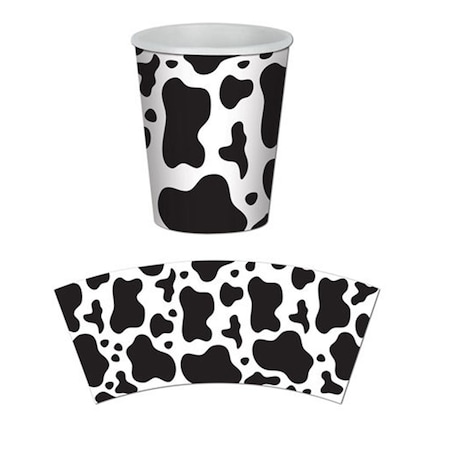Cow Print Hot-Cold Cups, 12PK